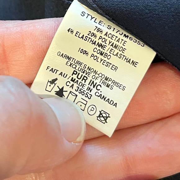 💙 IRIS SETLAKWE – Draped Navy Cardigan – XS - Picture 3 of 8